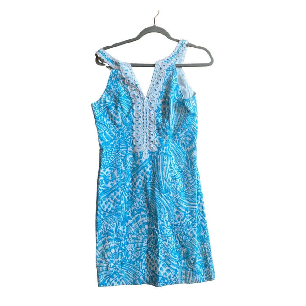 Turquoise Lilly Pulitzer shift dress size 6